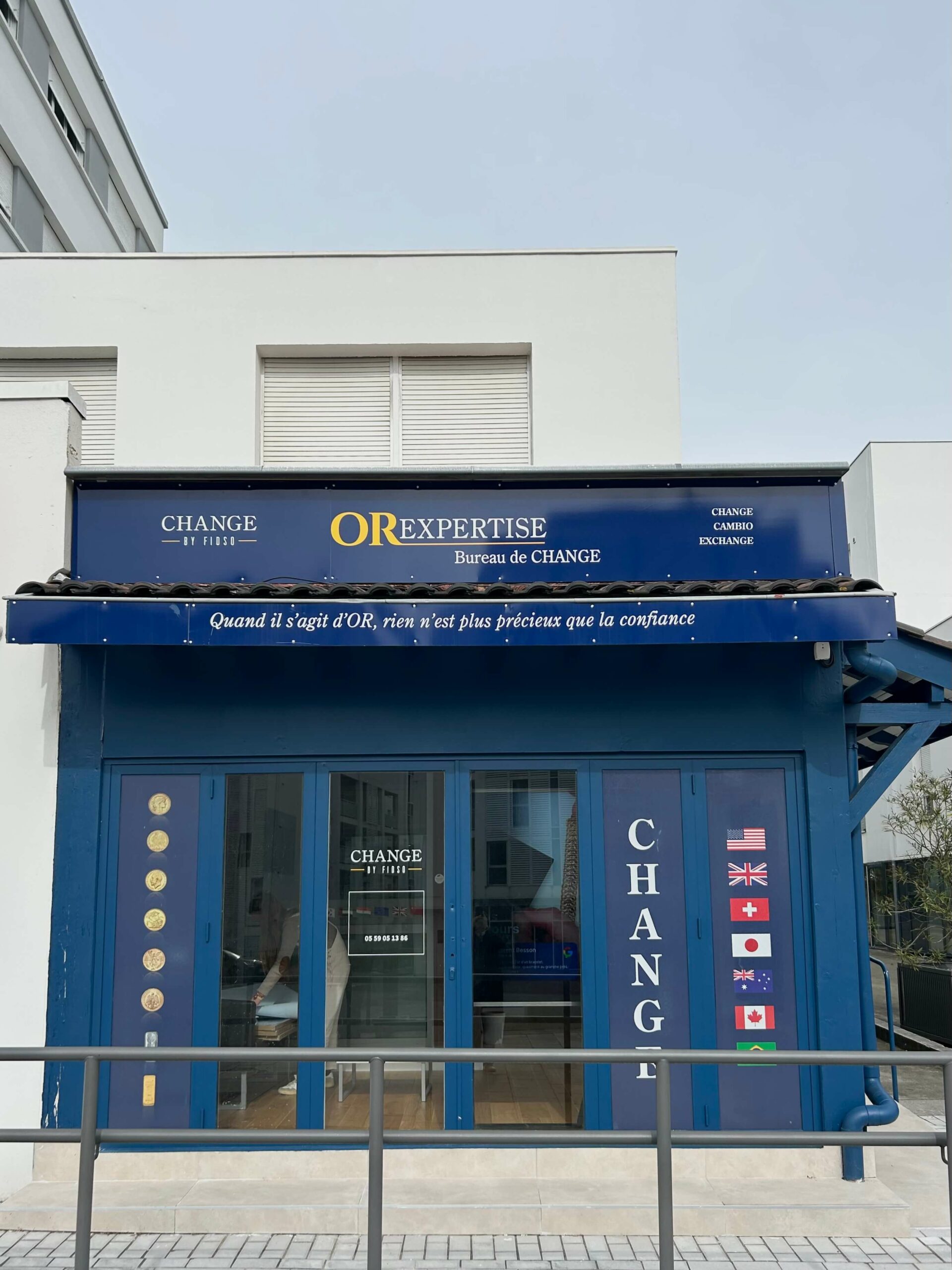 bureau change anglet ext