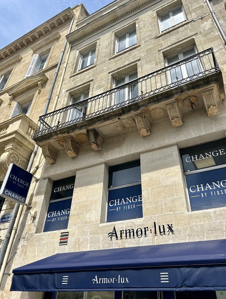 Photo de la façade de notre bureau de change à bordeaux