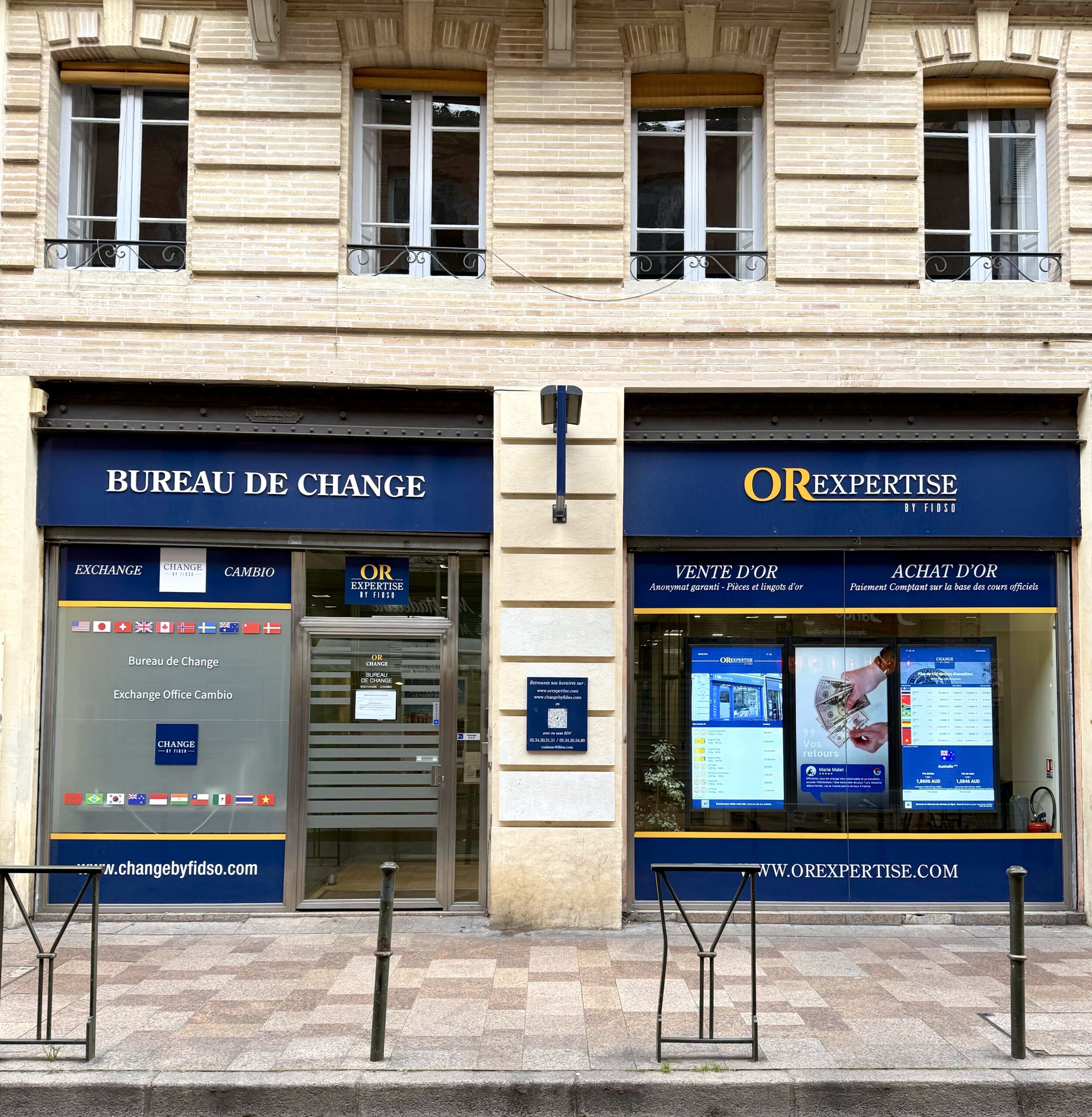 Change de devises à Toulouse