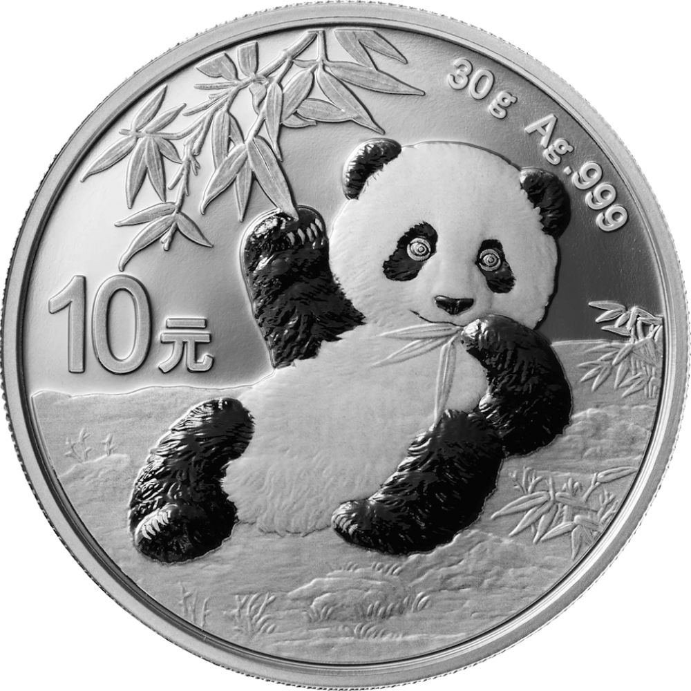pièce-argent-30-grammes-10-yuan-Panda-Chinois