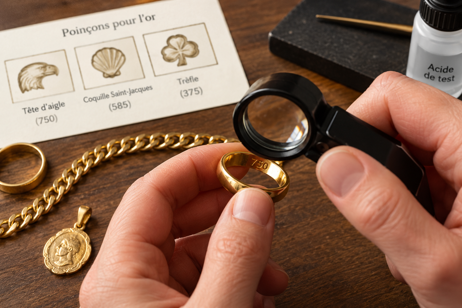 Comment savoir si on a de l'or entre les mains ?