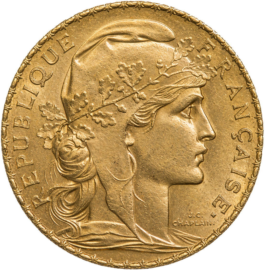 20 Francs Napoléon Coq Marianne