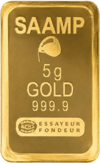 Lingotin 5 g SAAMP