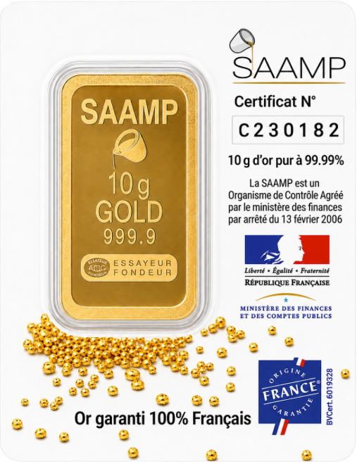 Lingotin 10 g SAAMP