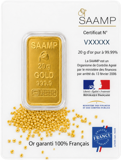 Lingotin 20 g SAAMP