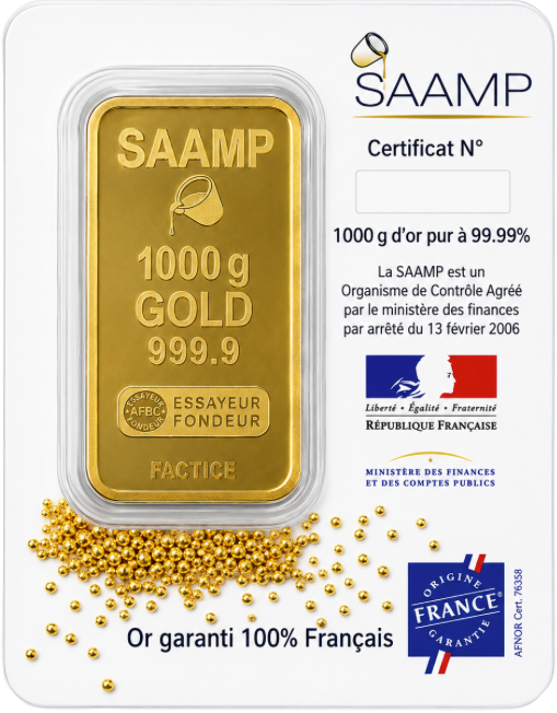 Lingot 1 kg SAAMP