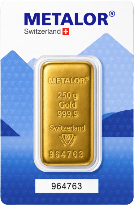 Lingotin 250 g Metalor