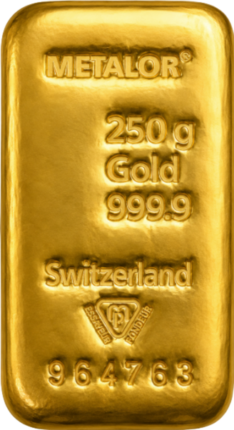 Lingotin 250 g Metalor
