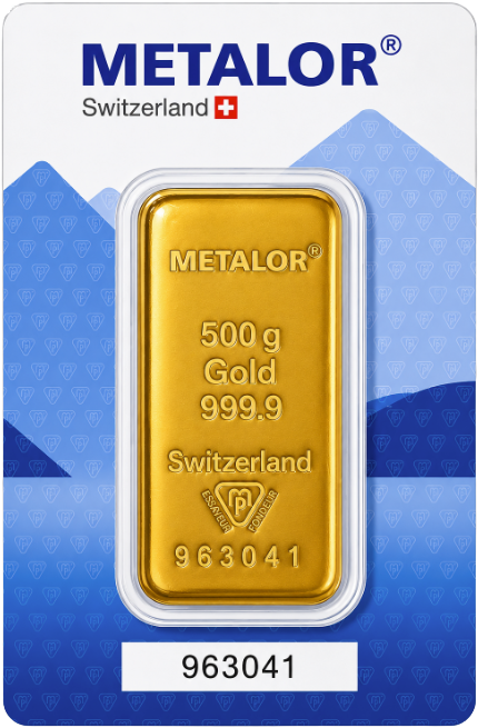Lingotin 500 g Metalor