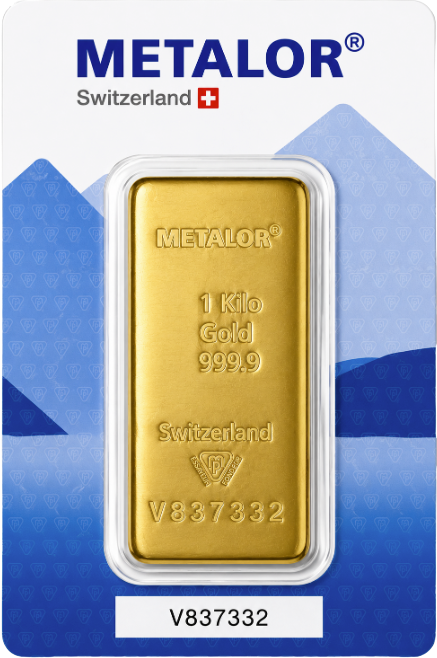 Lingot 1 kg Metalor