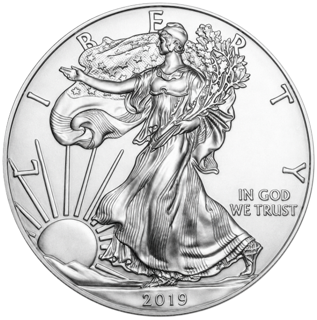 American Silver Eagle 1 once