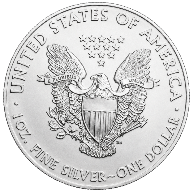 American Silver Eagle 1 once