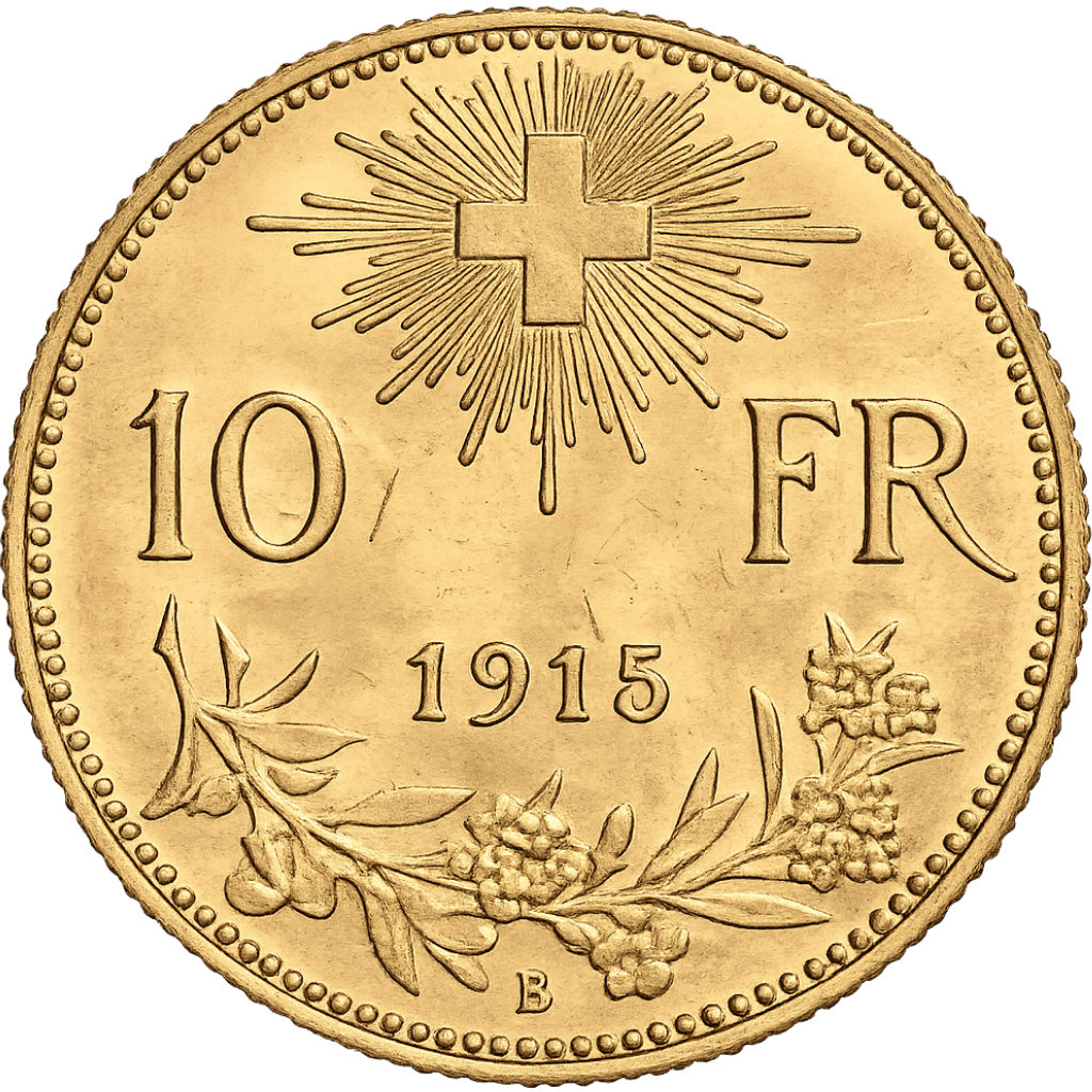 10 Francs Croix Suisse