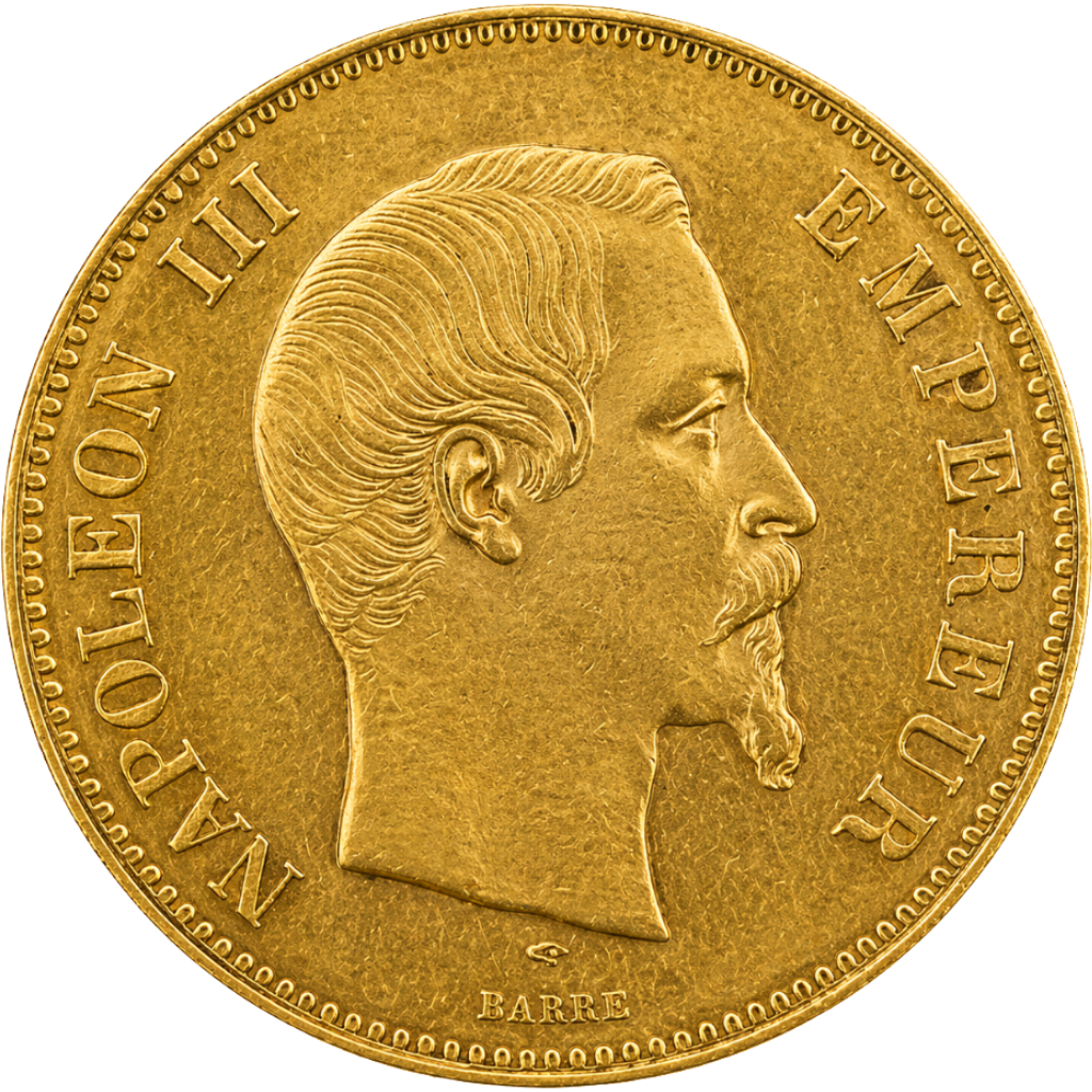 100 Francs Napoléon III Tête Nue