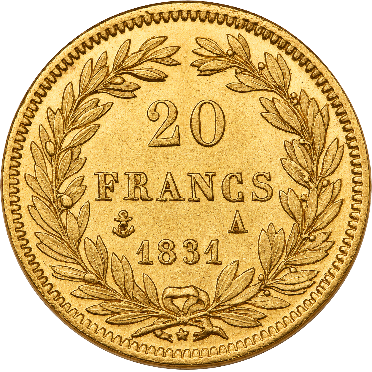 20 Francs Louis-Philippe Ier Tête Nue