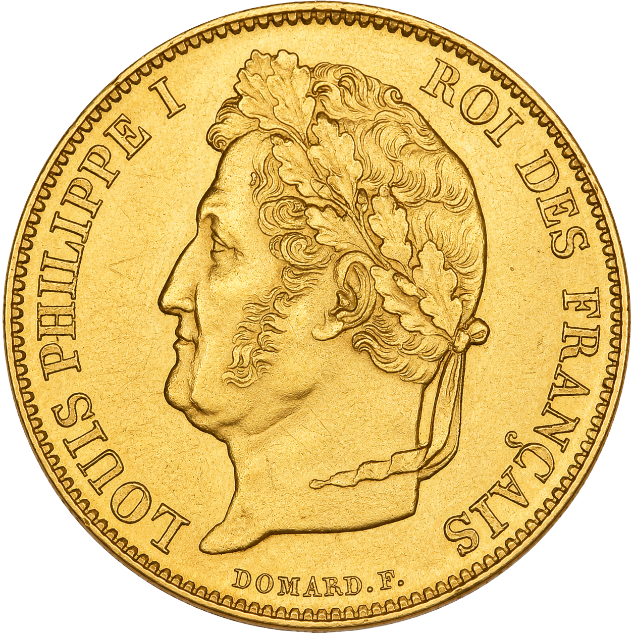20 Francs Louis-Philippe Ier Tête Laurée