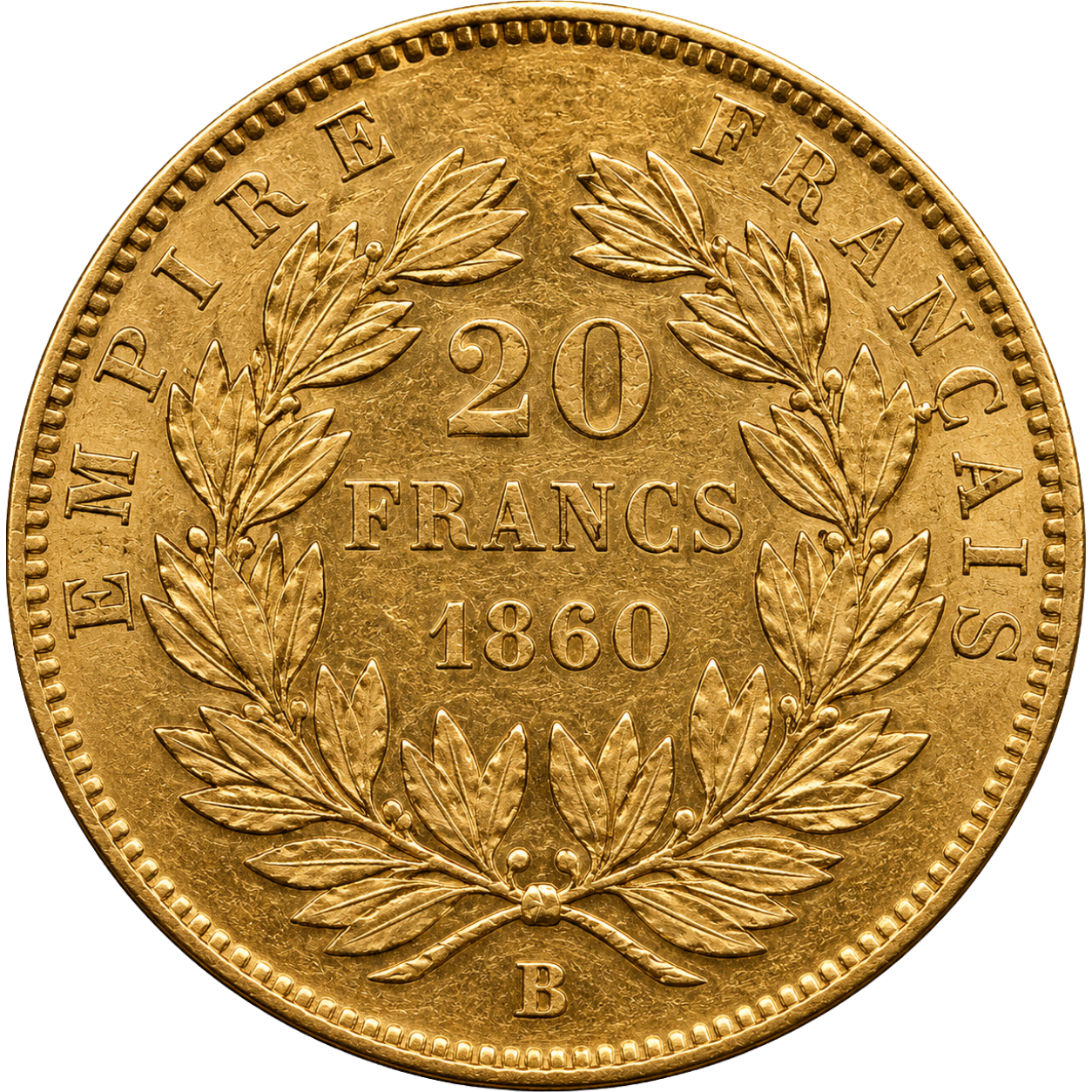 20 Francs Napoléon III Tête Nue