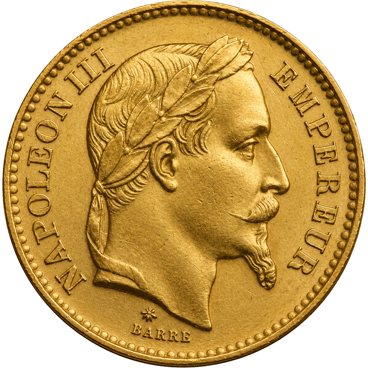 20 Francs Napoléon III Tête Laurée
