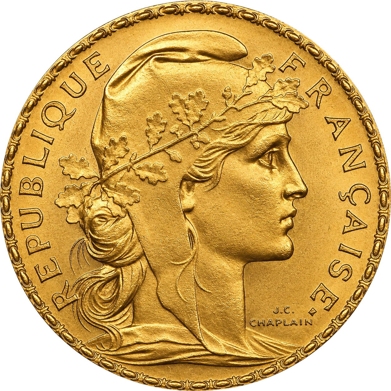 20 Francs Marianne Coq « Liberté Égalité Fraternité »