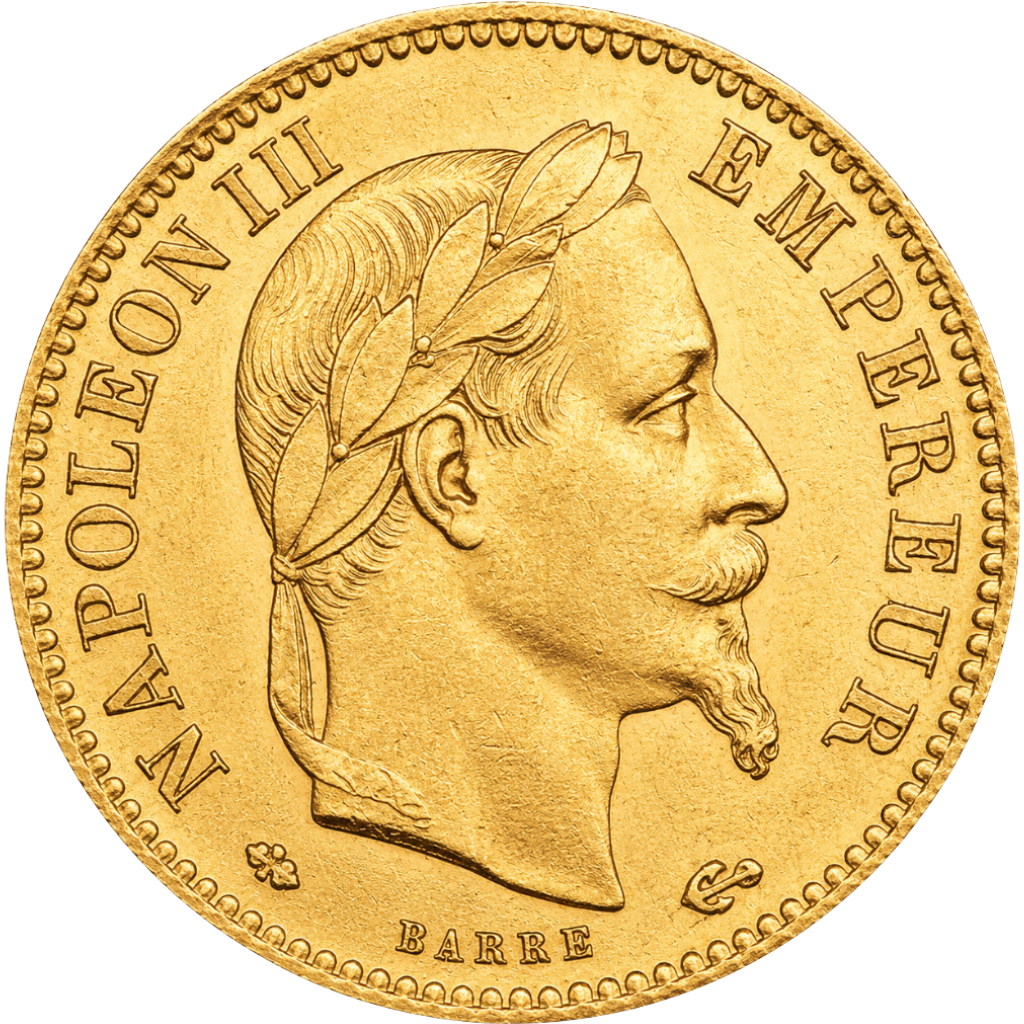 10 Francs Napoléon III Tête Laurée