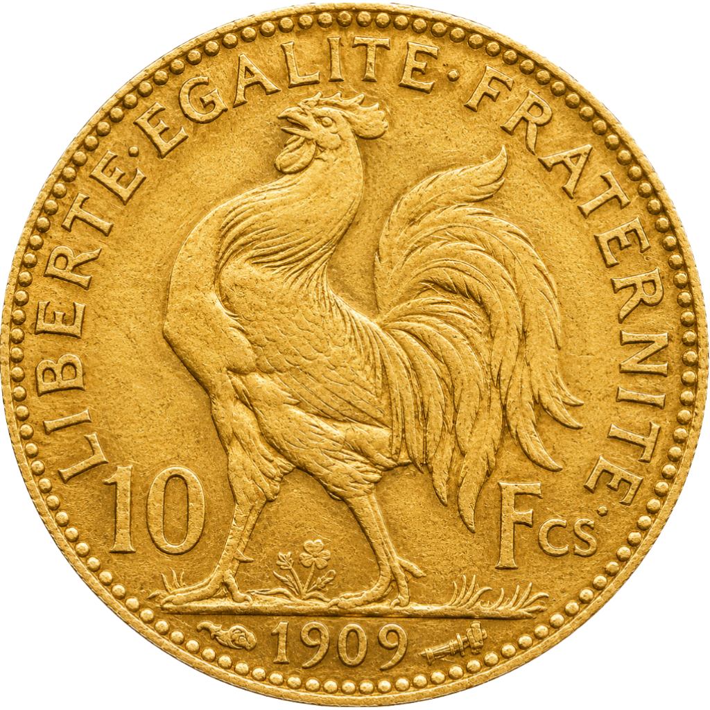 10 Francs Napoléon Coq Marianne