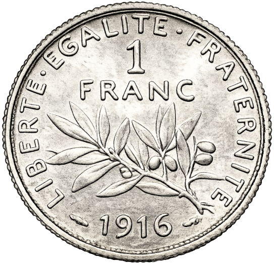 1 Francs Semeuse