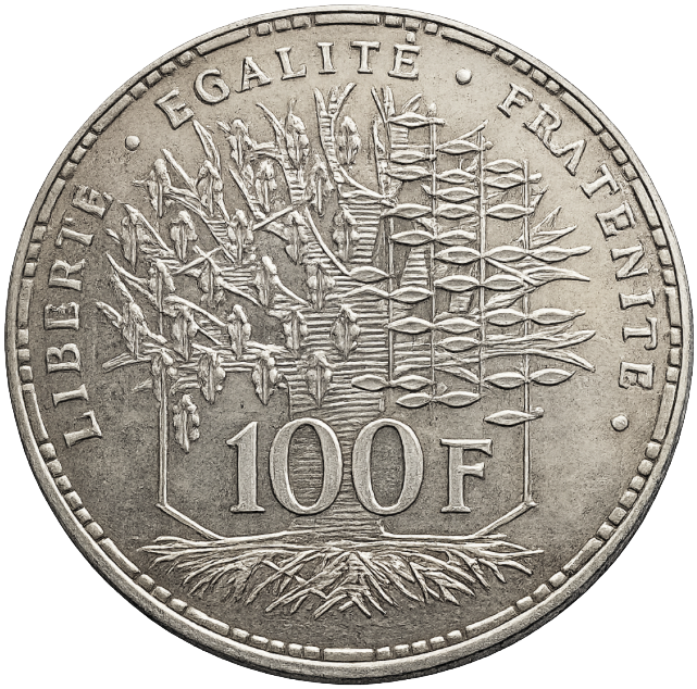 100 Francs Argent