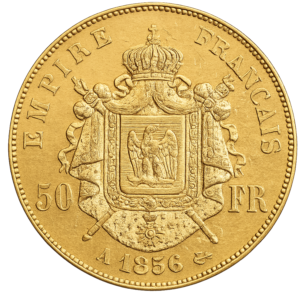 50 Francs Napoléon III Tête Nue