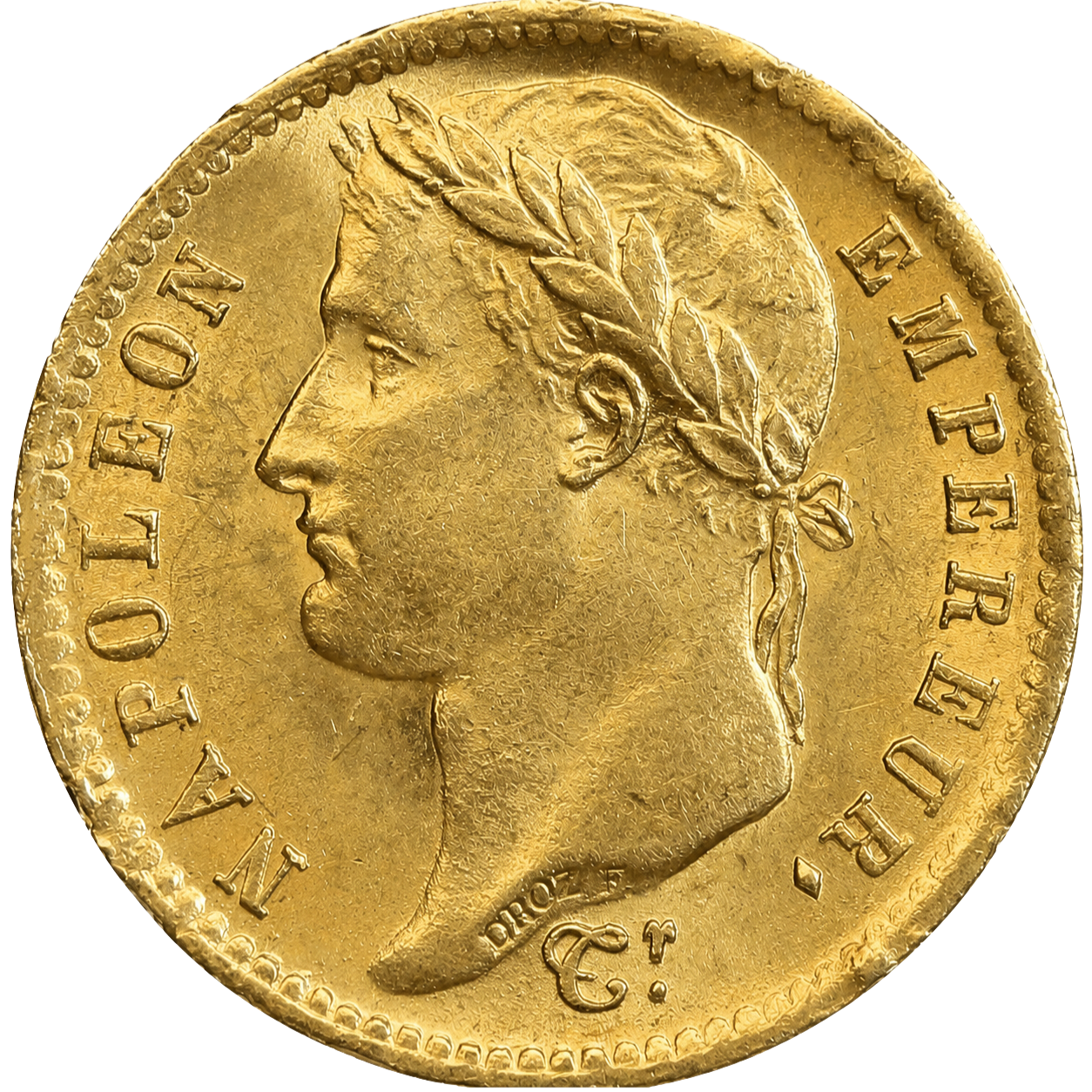 20 Francs Napoléon Ier Tête Laurée Empire Français